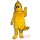 Cute Golden Yellow Dinosaur Mascot Costume