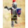 Knight Warrior Mascot In Shiny Armor Costume