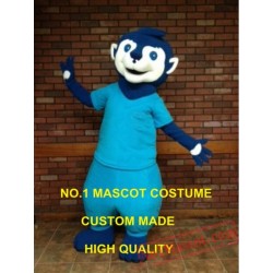 Blue Meerkat Mascot Costume