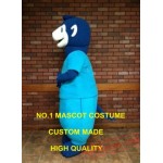 Blue Meerkat Mascot Costume