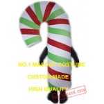 Christmas Candy Cane Mascot Costume