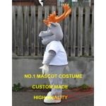 Caribou Mascot Costume