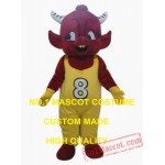 Little Red Bull Mascot Costume