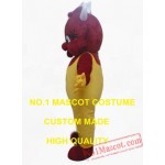 Little Red Bull Mascot Costume