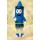 Colorful Blue Crayon Mascot Stationery Costumes