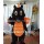 Orange And Black Dragon Mascot Costume