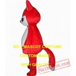 Fire Fox Mascot Costume