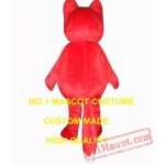 Fire Fox Mascot Costume