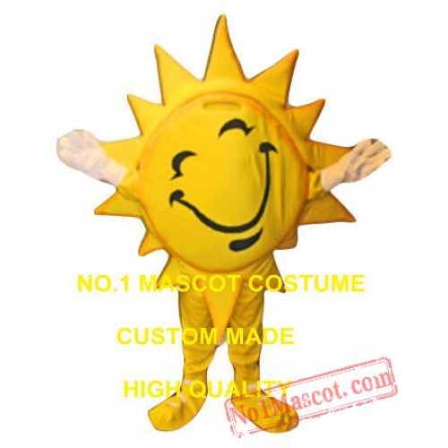 Sunny Sun Mascot Costume