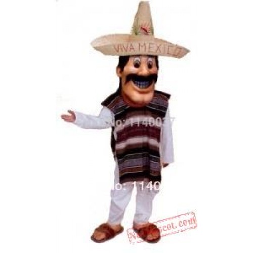 Mexican Man Mascot Costume