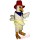Red Hat White Chicken Mascot Costume