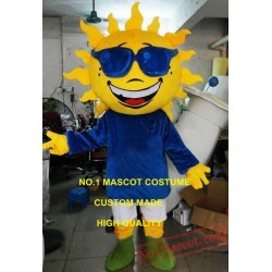 Summer Seaside Beach Sunny Sun Mascot Costume