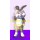 Plush Brown Rabbit Bunny Mascot Costume