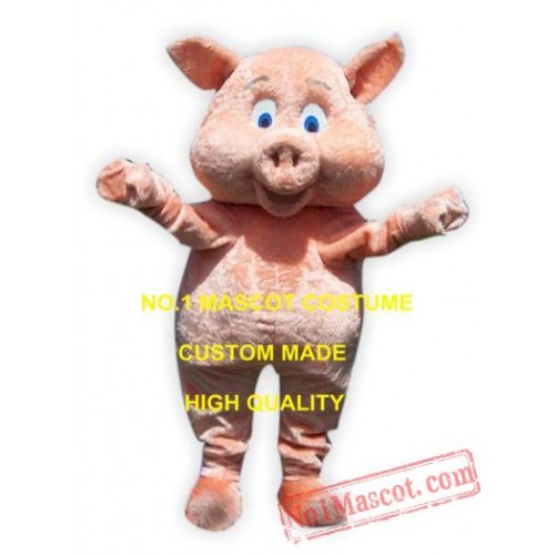 Cute Pig Mascot Costume