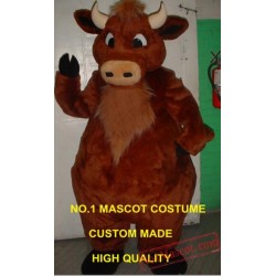 Cow King Mascot Costume