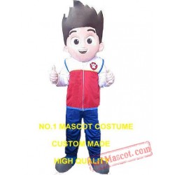 Hot Chase Cartoon Boy Mascot Costume