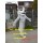 Light Grey Husky Mascot Costume