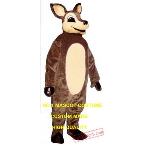 Christmas Rudoph Deer Mascot Costume