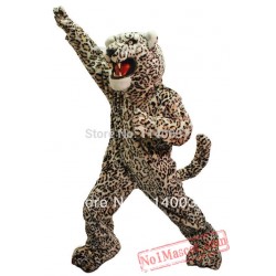 Leopard Jaguar Cougar Mascot Costume