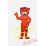 Judo Lion Mascot Costume