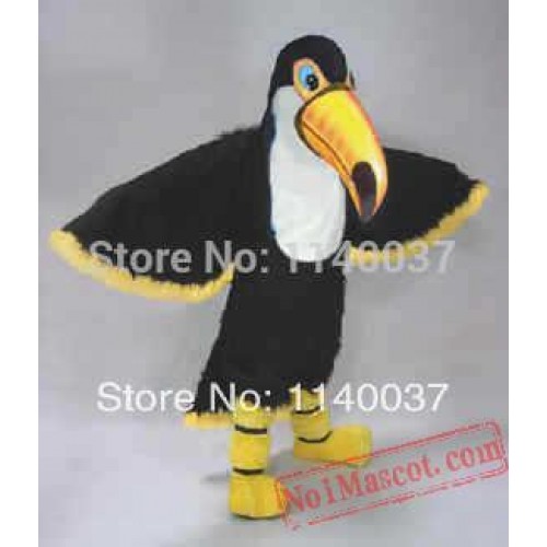 Plush Material Teddy Toucan Mascot Costume