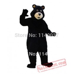 Good Quality Black Bear Mascot Costume