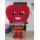Valentine's Day Warmly Red Heart Mascot Costume