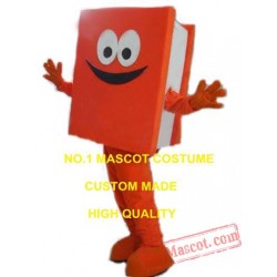 Advertising Costumes Orange Recycled Notebook Mascot Costume