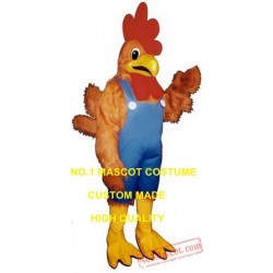 Red Chicken Mascot Costume