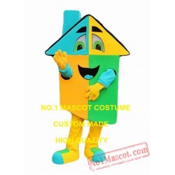 Blue House Villa Mascot Costume