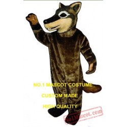 Wild Coyote Mascot Costume