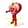 Custom Red Heart Mascot Costume