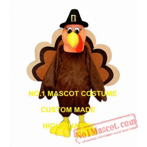 New Turkey Mascot Costume