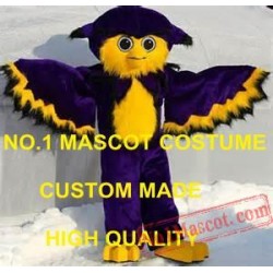 Anime Cosply Costumes Purple Owl Mascot Costume