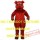 Custom Anime Cosply Costumes Red Pig Hog Mascot Costume