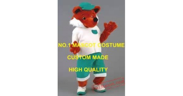 Professional Custom Cool Fire Red Fox Mascot Costume