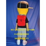 Light Lamp Bulb Boy Mascot Costume