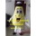 Big Yellow Lamp Light Bulb Mascot Costume