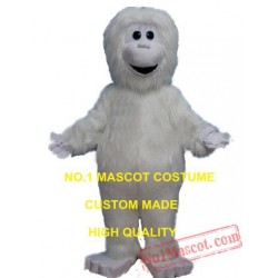 Snow Monster Yeti Mascot Costume