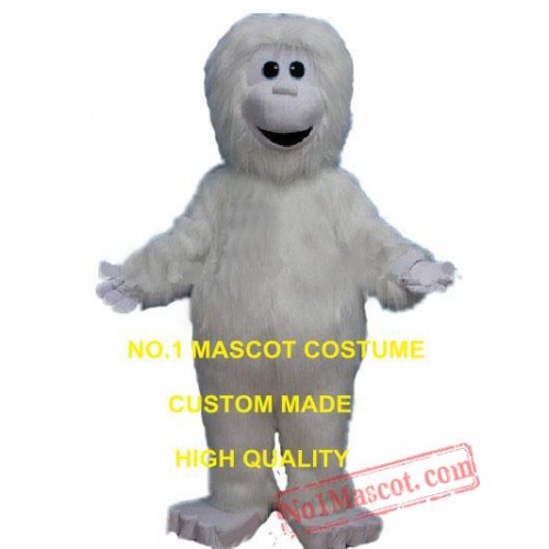 Snow Monster Yeti Mascot Costume