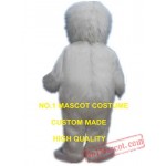 Snow Monster Yeti Mascot Costume