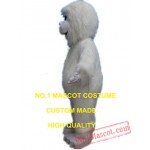 Snow Monster Yeti Mascot Costume