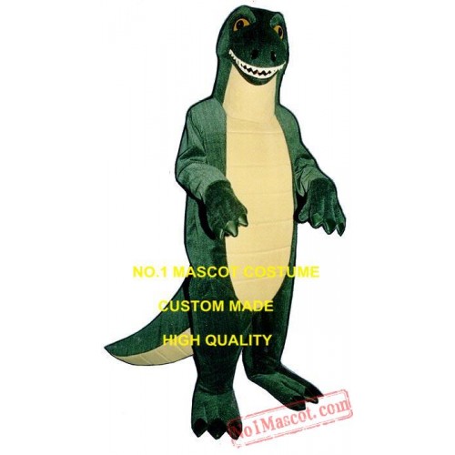 Friendly Tyrannosaurus Dinosaur Dragon Mascot Costume