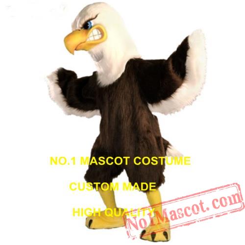 Fierce Blad Eagle Mascot Falcon Hawk Mascot Costume