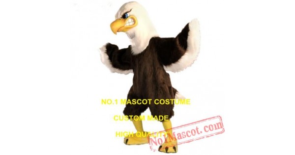 Fierce Blad Eagle Mascot Falcon Hawk Mascot Costume