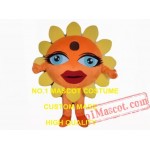 The Sexy Female Sun Mascot Costume