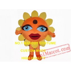 The Sexy Female Sun Mascot Costume