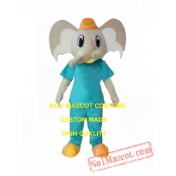 Cool Elephant Boy Mascot Costume
