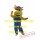 Yellow Cow Mascot Costume