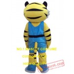 Cute Tiger Mascot Costume